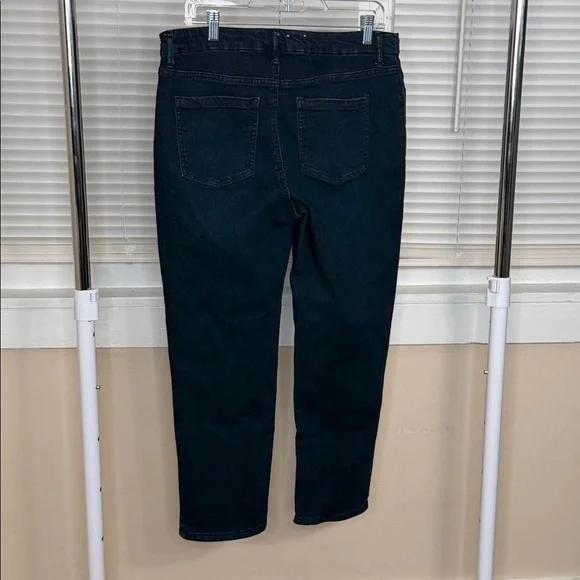 Time and Tru Deep Indigo Pull On Jeans - Picture 4 of 7